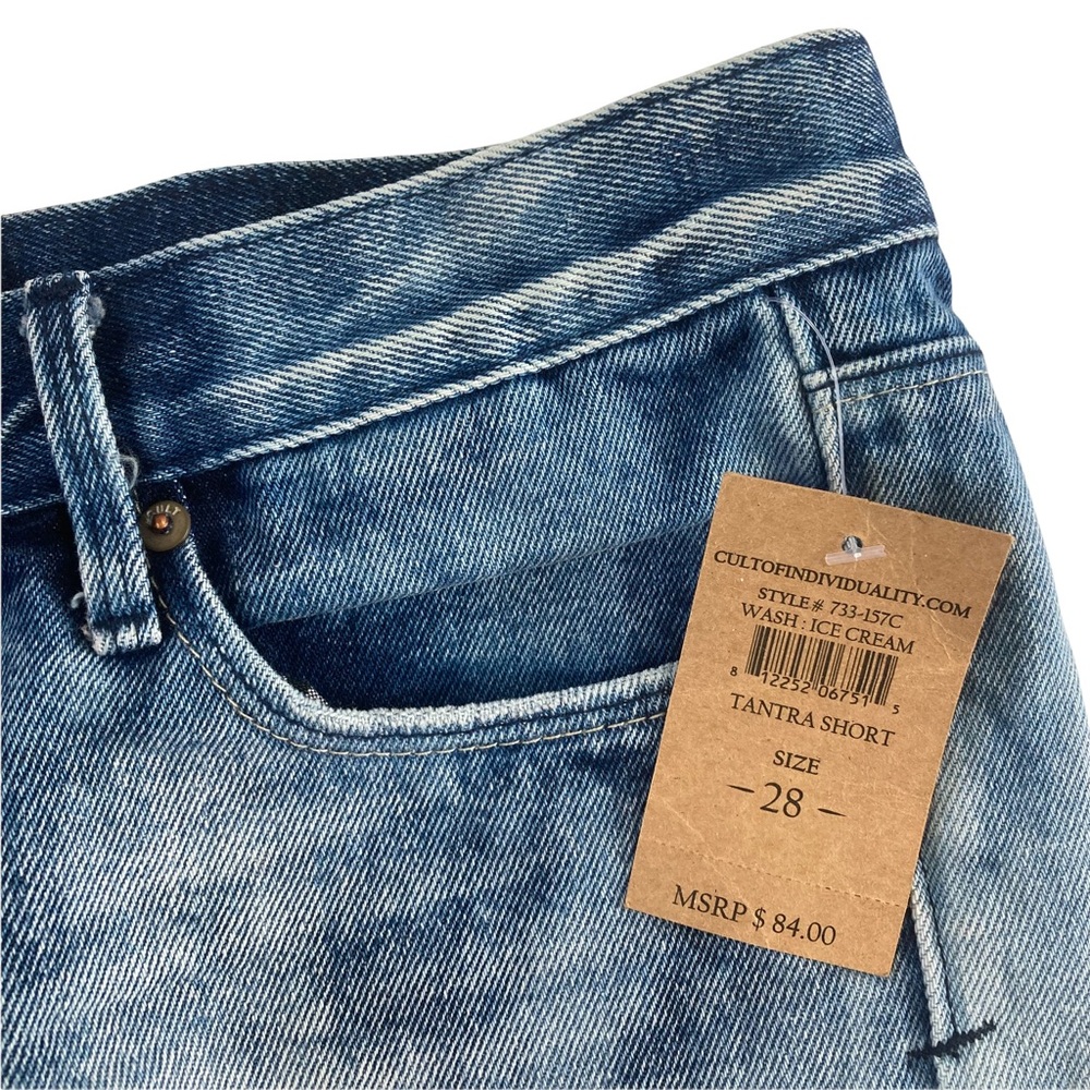 Cult of Individuality Tantra Distressed Shorts - Picture 8 of 13